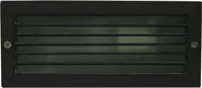 Zdjęcie produktu dla ACA Lighting kinkiet zewnętrzny wpuszczany No63 E27 40W czarny AC.045GL63B