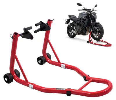 Produktbild von Bituxx Motorrad Montageständer Vorn Rot MS-18968