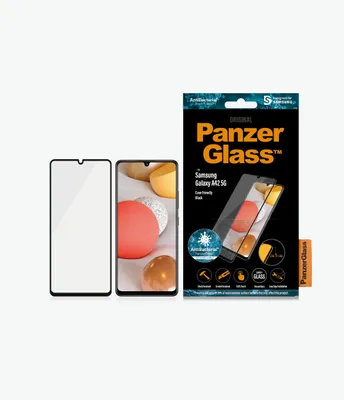Obrázek produktu pro PanzerGlass ® Screen Protector Samsung Galaxy A42 5G, Samsung, Samsung - Galaxy A42 5G, Aplikace nasucho, Odolné proti poškrábání, Odolný proti nárazům, Antibakteriální, Průhledná, 1 kusů