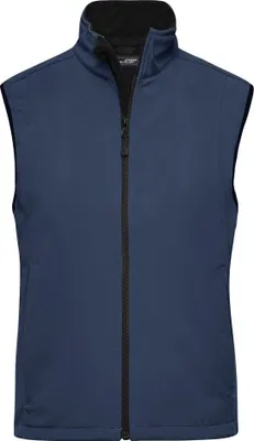 Produktbild von Trendige Weste aus Softshell navy, Gr. S