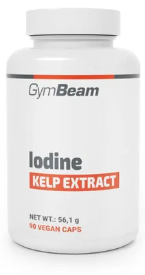 Produktbild von GymBeam - Jod Kelp Extrakt, 90 Kapseln
