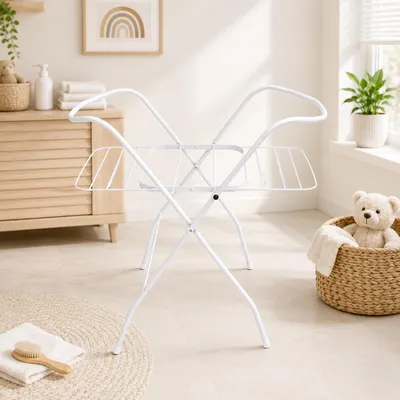 Produktbild von Best For Kids Universal-Babybadewannenständer 84 cm | Babybadewanne mit Ständer und Ablagefläche | Babybadewannenhalter mit stabilen Klappfüßen