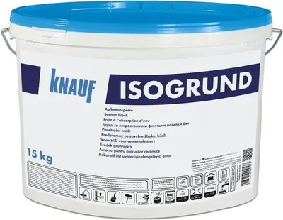 Produktbild von Knauf Isogrund weiß pigmentiert, 15kg