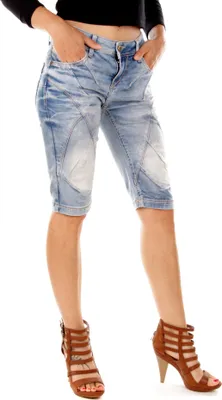 Produktbild von Cipo & Baxx Damen Bermuda Shorts WK145