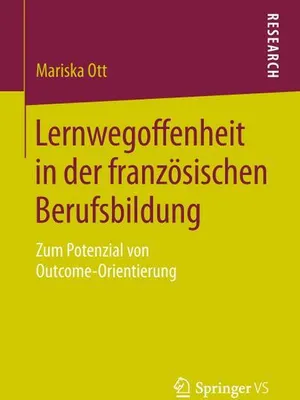 Obrázek produktu pro Lernwegoffenheit in der französischen Berufsbildung