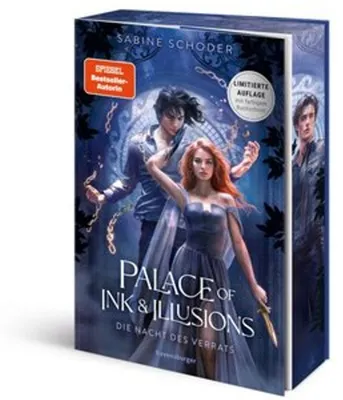 Immagine prodotto di Palace of Ink & Illusions, Band 2: Die Nacht des Verrats (Knisternde Romantasy von SPIEGEL-Bestsellerautorin Sabine Schoder)
