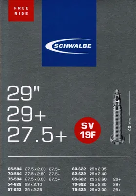 Produktbild von Schwalbe SV 19F 29 Plus Freeride Schlauch Sclaverand Ventil