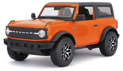 Zdjęcie produktu dla Maisto 31530 - Model samochodu - Ford Bronco Badlands '21 (pomarańczowy, skala 1:24)