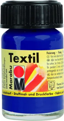 Produktbild von Marabu Textil 053, 15 ml, Blau, Waschbar, 1 Stück(e)