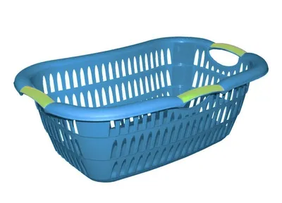 Produktbild von Wäschekorb 59x39x21cm 38L OBLOUK - Varianten- oder Farbmix
