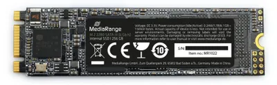 Immagine prodotto di MediaRange Intern.M.2 2280 SATA 6 Gb/s-3D TLC Nand 256GB