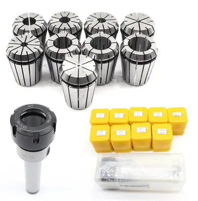 Obrázok produktu pre CNC upínacie skľučovadlo, kužeľ MT3, vysoko presné ER32, žlté
