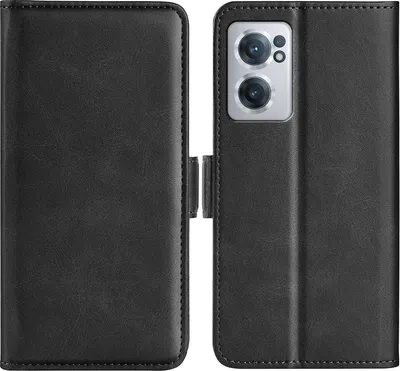 Produktbild von Mobigear Slim Magnet  OnePlus Nord CE 2 Hülle Klapphülle Geldbörse - Schwarz