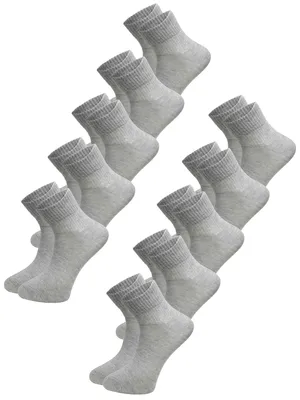 Produktbild von Tazzio Herren Socken 10er-Pack A907 (Grau, 39-42)