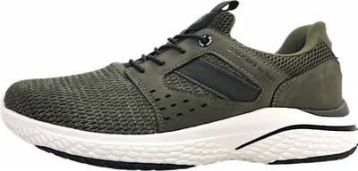 Image de Dockers par Gerli : chaussures pour hommes, mocassins, chaussures de sport à lacets, couleur verte, style décontracté