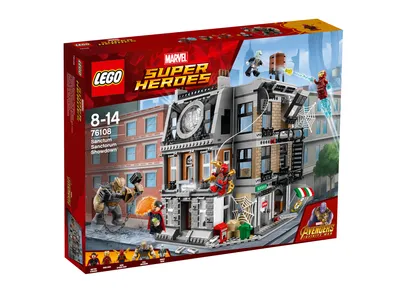 Produktbild von LEGO® Marvel Super Heroes™ Sanctum Sanctorum – Der Showdown 76108