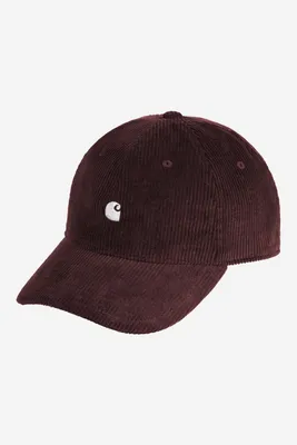 Immagine prodotto di Cappello Carhartt WIP Harlem, colore Amarone/Bianco.