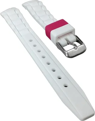 Produktbild von s.Oliver Uhrenarmband | Silikon weich weiß 14mm für SO-2592-PQ