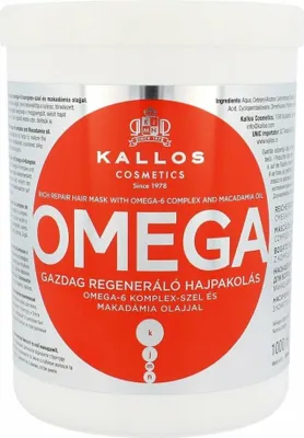 Image de Kallos KJMN Masque aux oméga 6 et à l'huile de macadamia, 1000 ml