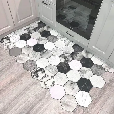 Produktbild von Küchenläufer Rutschfest METERWARE 160 cm B. Grau