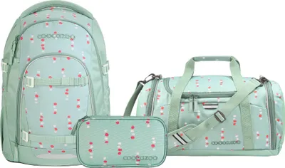 Produktbild von Coocazoo, Schulrucksack-Set MATE Dancing Dots 3-teilig