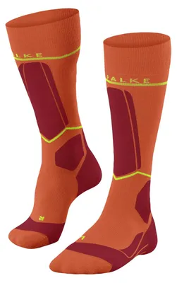 Image de Chaussettes De Ski Falke Pour Hommes, Modèle Sk Energizing Wool M, En Laine. Matériau Fonctionnel Avec Compression