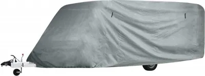 Image de vidaXL Housse de caravane Gris Gr. S
