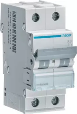 Zdjęcie produktu dla Hager MCN225, 50 - 60 Hz, 25 A, 2P