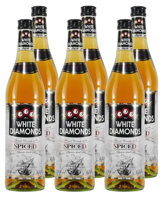 Produktbild von White Diamonds Spiced Spirit Drink (6 x 0,7L)