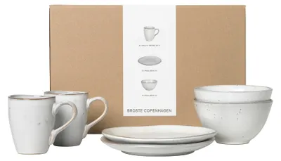 Zdjęcie produktu dla Zestaw śniadaniowy dla dwojga Broste Copenhagen Nordic Sand