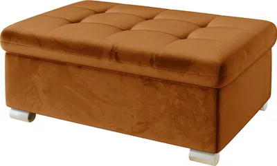 Produktbild von MIRJAN24 Polsterhocker Niko Groß, Stilvoll Sitzhocker vom Hersteller, Moderne Hocker (Farbe: Piano 21)