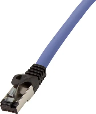 Produktbild von LogiLink Premium Patchkabel Kat. 8.1 S/FTP 15 m blau