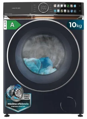 Produktbild von Cecotec Bolero DressCode 10980 Direct Drive Blue A, Frontlader, 10 kg, B, 76 dB, 1400 RPM, A