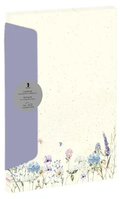 Produktbild von RÖSSLER Briefpapier Set Valerie 5 Blatt DIN A4