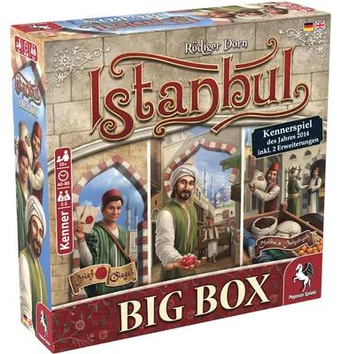 Zdjęcie produktu dla Pegasus ISTANBUL BIG BOX, 10 lat(a), 40 min, Gra rodzinna