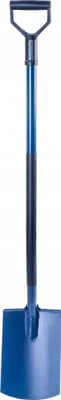 Obrázek produktu pro Zahradní rýč - lopata - 125 cm - kovové ostří - ergonomická rukojeť - robustní