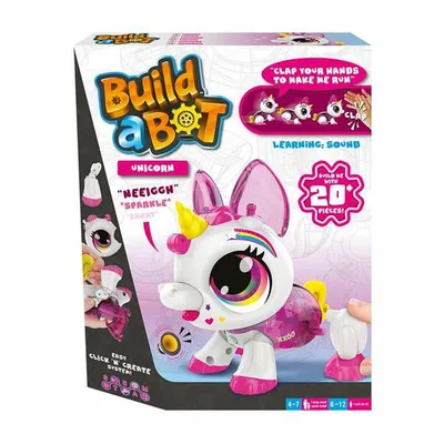 Produktbild von Goliath Roboter-Bausatz Einhorn Spielzeug - Build a Bot Sounds Unicorn