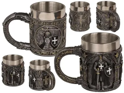 Produktbild von OOTB Bierkrug Ritter mit Edelstahleinsatz