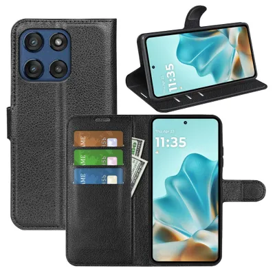 Immagine prodotto di Custodia a libro per cellulare Motorola Edge 70 Fusion in Pelle finta, tipo portafoglio