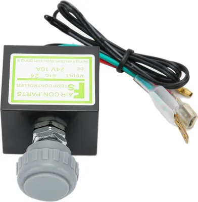 Produktbild von 10A Auto Klimaanlage Elektronischer Thermostat Schalter Temperaturregelung Auto Zubehör24V