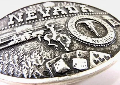 Produktbild von Gürtelschnalle Nevada Silber