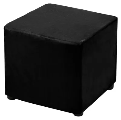 Zitzakhoes, elastisch, 33-45,7 cm, schwarz, für Wohnzimmer