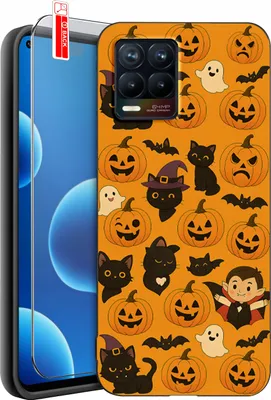 Zdjęcie produktu dla ETUI do Realme 8 | 8 Pro CZASZKA SKUUT SZKIELET HALLOWEEN PUNK WZORY SZKŁO