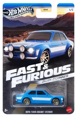 Produktbild von Hot Wheels Fast & Furious JBY32, Auto, 3 Jahr(e), Metall, Blau
