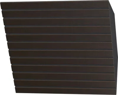 Produktbild von 2er-Pack – Akustik-Eck-Bassfalle|50x50cm |Niederfrequenz-Absorption für Studios und Theater|Diffusion | [SLATO-H-100mm | Wenge]