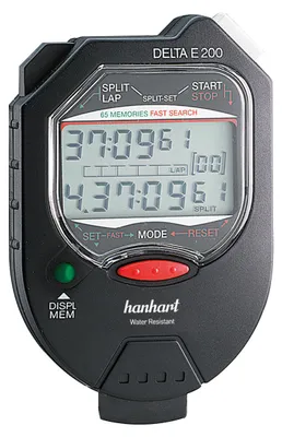 Produktbild von Hanhart Hanhart Multifunktions- und Speicherstoppuhr mit 2-Tasten-Bedienung