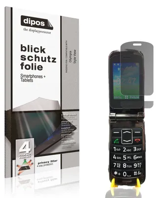 Produktbild von Blickschutzfolie für Olympia Style View matt Schutzfolie Folie Display Schutz dipos