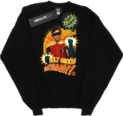 Produktbild von DC Comics - "Holy Smokes" Sweatshirt für Damen BI10730 (XL) (Schwarz)