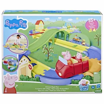 Obrázok produktu pre Vláčiková dráha Peppa Pig s hlinou