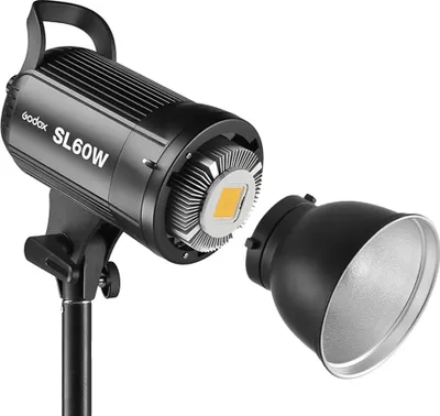 Immagine prodotto di Lampada video LED Godox, luce diurna 5600K, flash fotografico, SL60W Solo